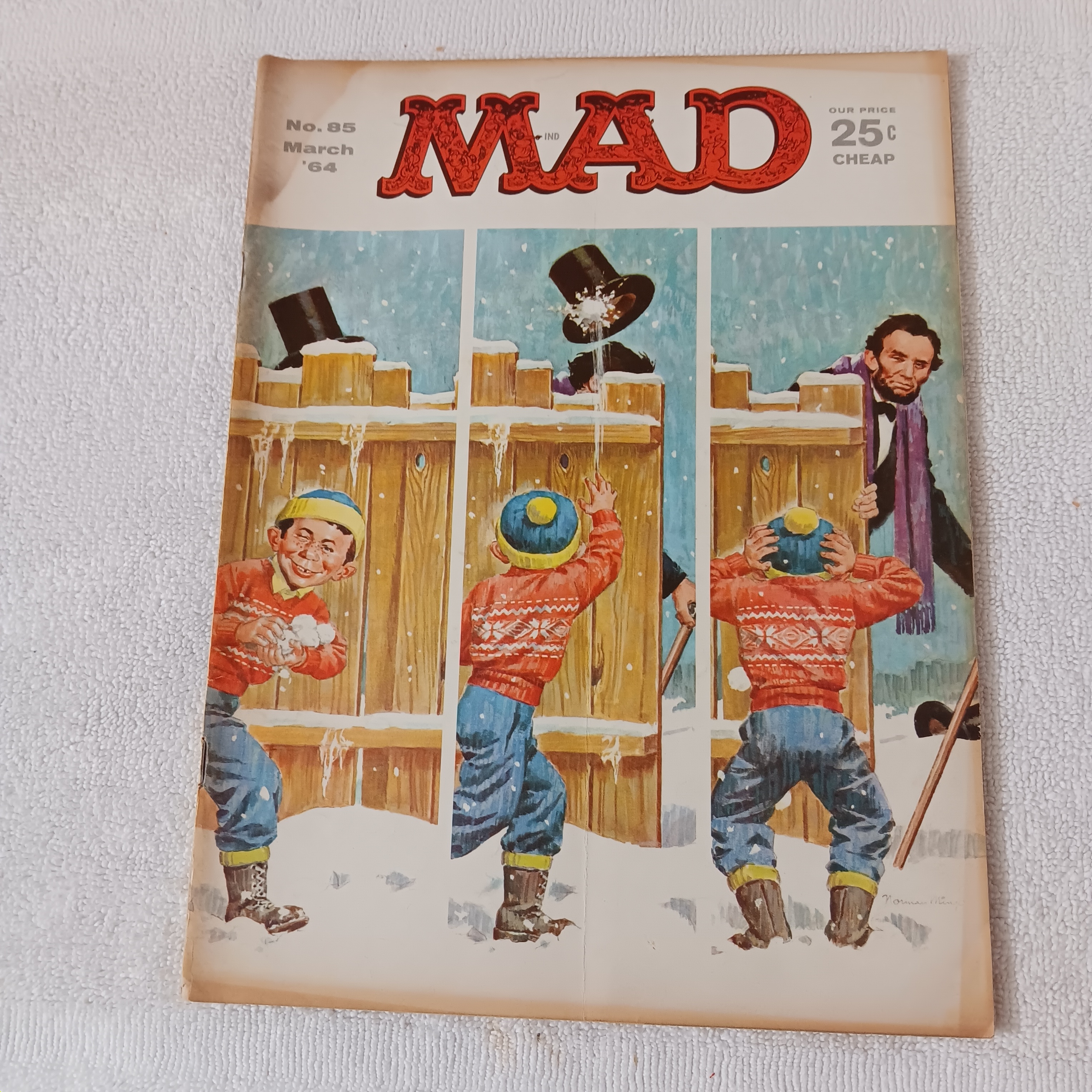 Vintage Mad Magazine Issue No 85